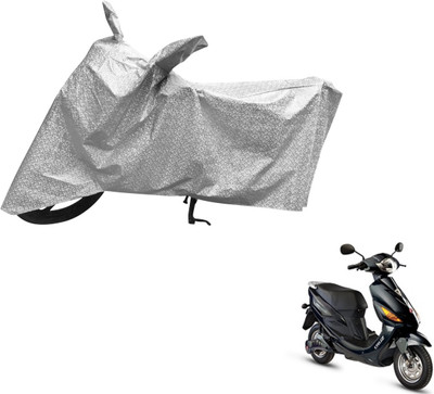Auto Hub Waterproof Two Wheeler Cover for Hero(Electric Cruz, Silver)