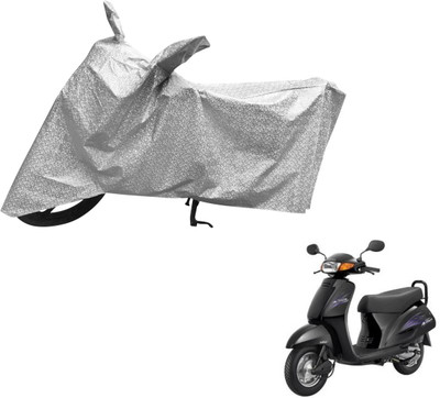 MOCKHE Waterproof Two Wheeler Cover for Honda(Activa, Silver)