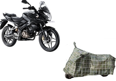 ANLOPE Two Wheeler Cover for Bajaj(Pulsar AS 150, Green)