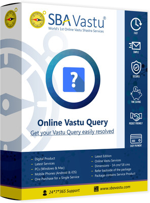 SBA Vastu Online Vastu Query(One Time, 1 PC)