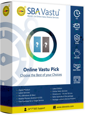SBA Vastu Online Vastu Pick(One Time, 1 PC)