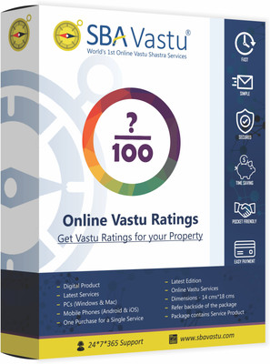 SBA Vastu Online Vastu Ratings(One Time, 1 PC)