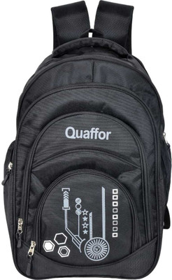 Quaffor Designer Stylish with rain cover 40 L Laptop Backpack(Black)