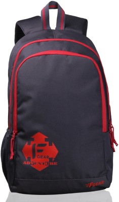 F GEAR Castle - Rugged Base 24 L Backpack(Red, Grey)