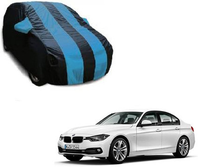 Flipkart SmartBuy Car Cover For BMW 3 Series (With Mirror Pockets)(Blue, Black, For 2008 Models)
