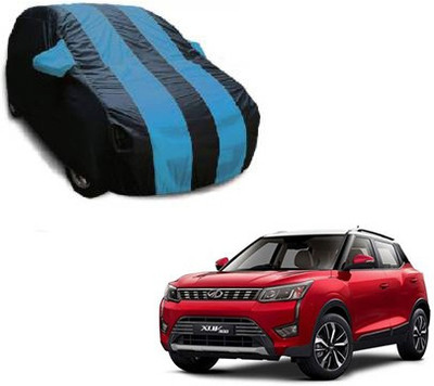 Flipkart SmartBuy Car Cover For Mahindra KUV100 (With Mirror Pockets)(Blue, Black, For 2017 Models)