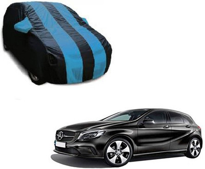 Flipkart SmartBuy Car Cover For Mercedes Benz A-Class (With Mirror Pockets)(Blue, Black, For 2017 Models)
