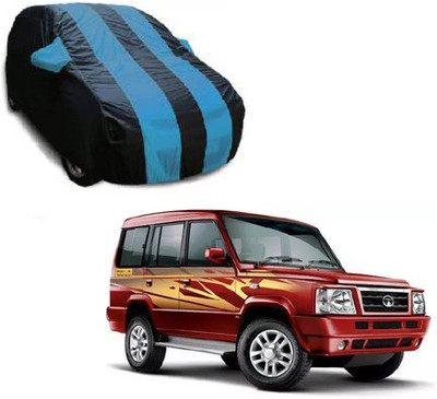 Flipkart SmartBuy Car Cover For Tata Sumo (With Mirror Pockets)(Blue, Black, For 2017 Models)