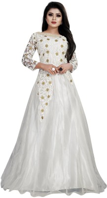 Aika Anarkali Gown(White)
