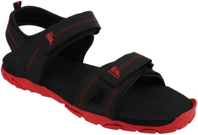 Price History of HYTECH Men Red, Black Sandals from Flipkart