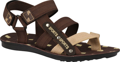 Birde Men Brown, Beige Sandals