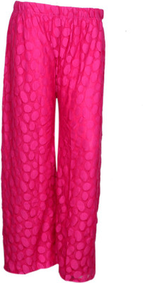 Indistar Regular Fit Women Pink Trousers