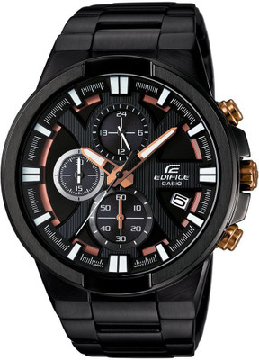 CASIO EX230 Edifice ( EFR-544BK-1A9VUDF ) Analog Watch - For Men