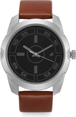 Fastrack NF3123SL03C Bare Basic Analog Watch For Men Fastrack Wrist Watches