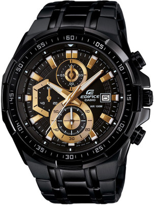 Casio EX187 Edifice ( EFR-539BK-1AVUDF ) Analog Watch - For Men