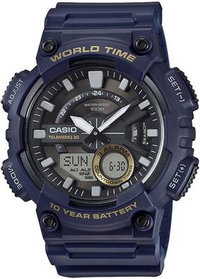 CASIO AEQ-110W-2AVDF Youth Combination ( AEQ-110W-2AVDF ) Analog-Digital Watch  - For Men