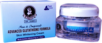 DR. JAMES Skin Whitening Cream Advanced Glutathione Made In USA(30 g)