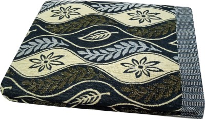 Feather Green Floral Double Duvet for  Mild Winter(Cotton, Multicolor)