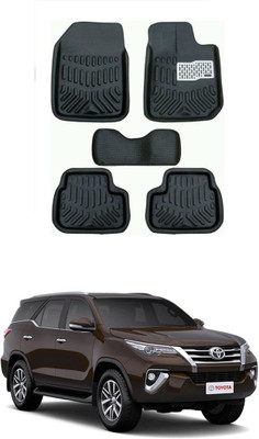 AYW Plastic 3D Mat For  Toyota New Fortuner(Black)