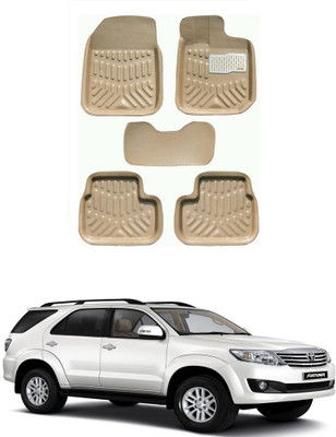 AYW Plastic 3D Mat For  Toyota Fortuner(Beige)