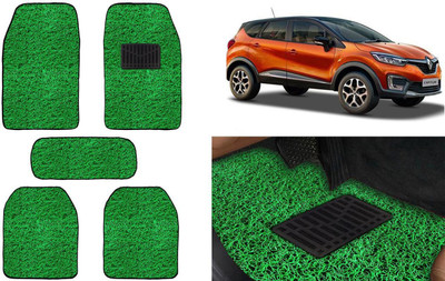 Auto Kite Plastic, PVC, Vinyl Standard Mat For  Renault CT(Green)