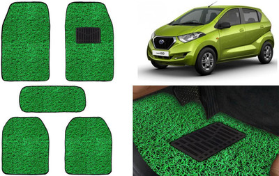 Auto Kite Plastic, PVC, Vinyl Standard Mat For  Datsun Go(Green)