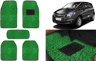 Auto Kite Plastic, PVC, Vinyl Standard Mat For  Chevrolet Sail UVA(Green)