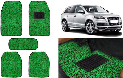Auto Kite Plastic, PVC, Vinyl Standard Mat For  Audi Q7(Green)