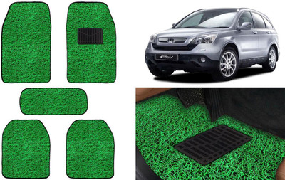 Auto Kite Plastic, PVC, Vinyl Standard Mat For  Honda CR-V(Green)