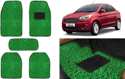 Auto Kite Plastic, PVC, Vinyl Standard Mat For  Ford Aspire(Green)