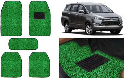 Auto Kite Plastic, PVC, Vinyl Standard Mat For  Toyota Innova Crysta(Green)