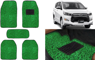 Auto Kite Plastic, PVC, Vinyl Standard Mat For  Toyota Innova Crysta(Green)