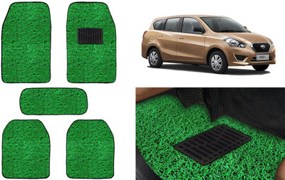 Auto Kite Plastic, PVC, Vinyl Standard Mat For  Datsun Go(Green)