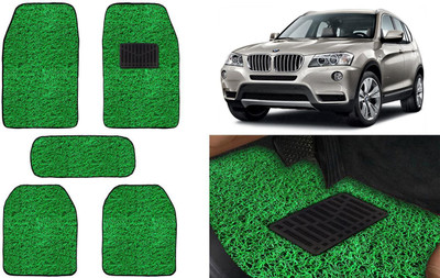 Auto Kite Plastic, PVC, Vinyl Standard Mat For  BMW X3(Green)