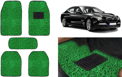 Auto Kite Plastic, PVC, Vinyl Standard Mat For  BMW 730d(Green)