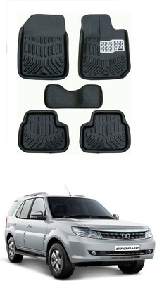 AYW Plastic 3D Mat For  Tata Safari Storme(Black)