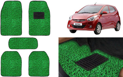Auto Kite Plastic, PVC, Vinyl Standard Mat For  Hyundai Eon(Green)