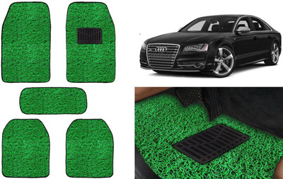 Auto Kite Plastic, PVC, Vinyl Standard Mat For  Audi S8(Green)