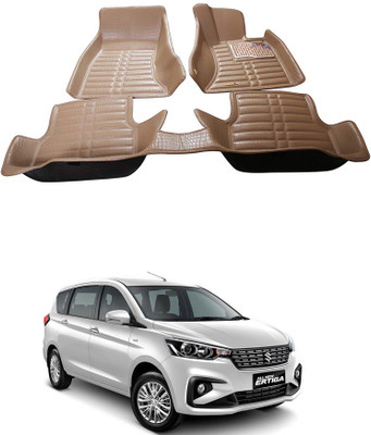 AYW Plastic 5D Mat For  Maruti Suzuki Ertiga(Beige)