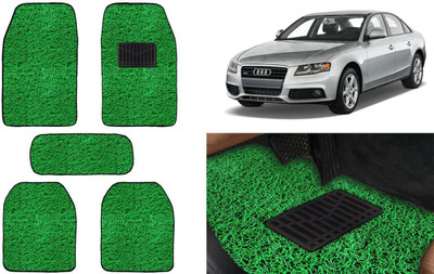 Auto Kite Plastic, PVC, Vinyl Standard Mat For  Audi A4(Green)