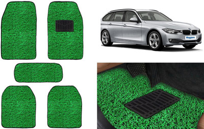 Auto Kite Plastic, PVC, Vinyl Standard Mat For  BMW 320D(Green)