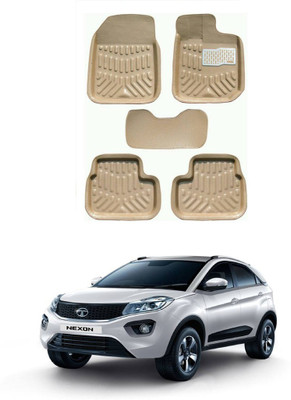 AYW Plastic 3D Mat For  Tata Nexon(Beige)