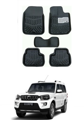 AYW Plastic 3D Mat For  Mahindra New Scorpio(Black)