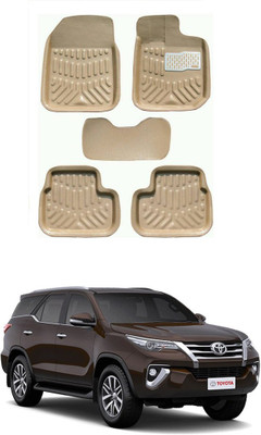 AYW Plastic 3D Mat For  Toyota New Fortuner(Beige)