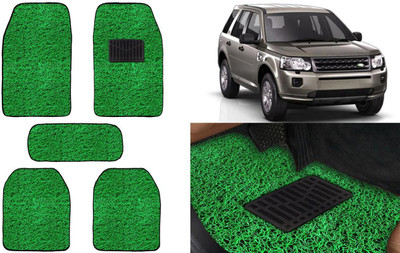 Auto Kite Plastic, PVC, Vinyl Standard Mat For  Land Rover Freelander 2(Green)
