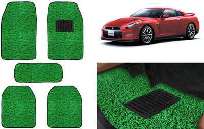 Auto Kite Plastic, PVC, Vinyl Standard Mat For  Nissan GTRNew(Green)
