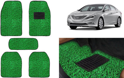 Auto Kite Plastic, PVC, Vinyl Standard Mat For  Hyundai Sonata(Green)
