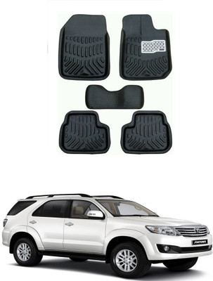 AYW Plastic 3D Mat For  Toyota Fortuner(Black)