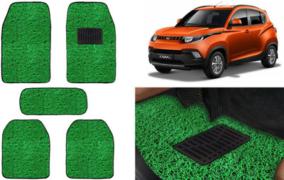 Auto Kite Plastic, PVC, Vinyl Standard Mat For  Mahindra KUV 100(Green)