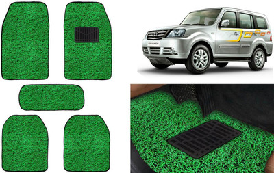 Auto Kite Plastic, PVC, Vinyl Standard Mat For  Tata Sumo Grande(Green)
